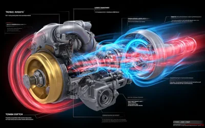 Turbo hybride : puissance boostée grâce au turbo modifié