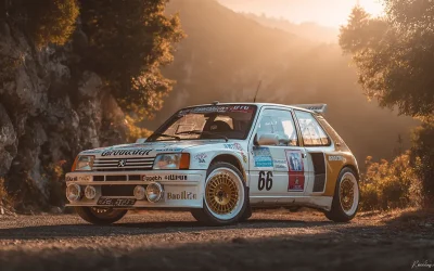205 Rallye: légende de la conduite pure et légère