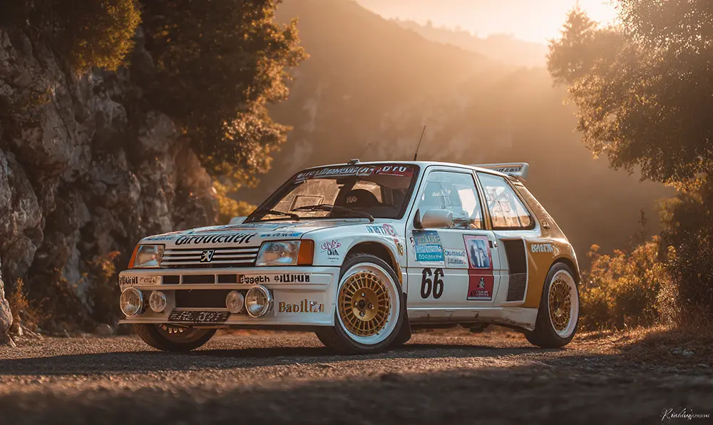 205 Rallye: légende de la conduite pure et légère