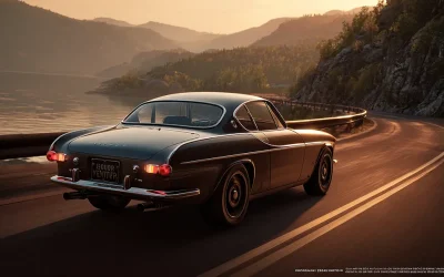 Volvo P1800 Coupé : Élégance, Le Saint et mécanique robuste