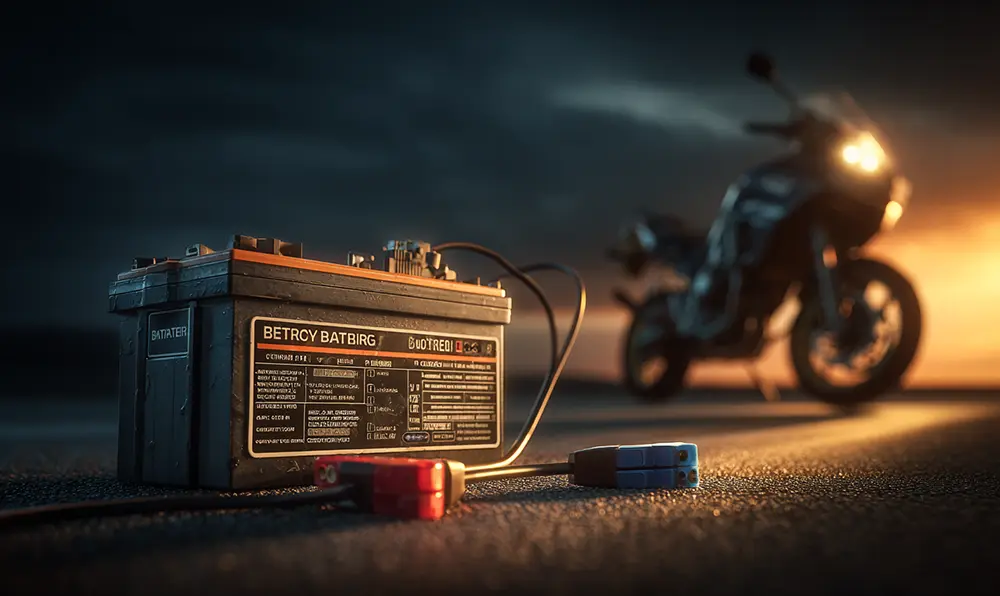 Charger sa batterie de moto sans la démonter 🏍️