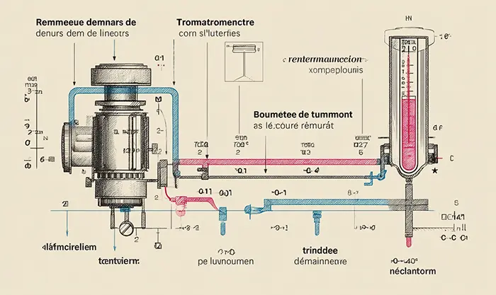 Illustration du circuit de refroidissement normal vs défaillant