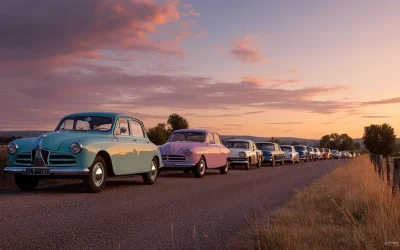 Découvrez l&rsquo;âge d&rsquo;or de l&rsquo;automobile des années 60
