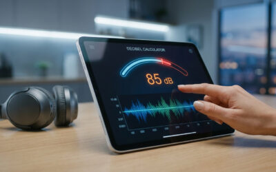 Calculatrice décibels : simulez vos niveaux sonores