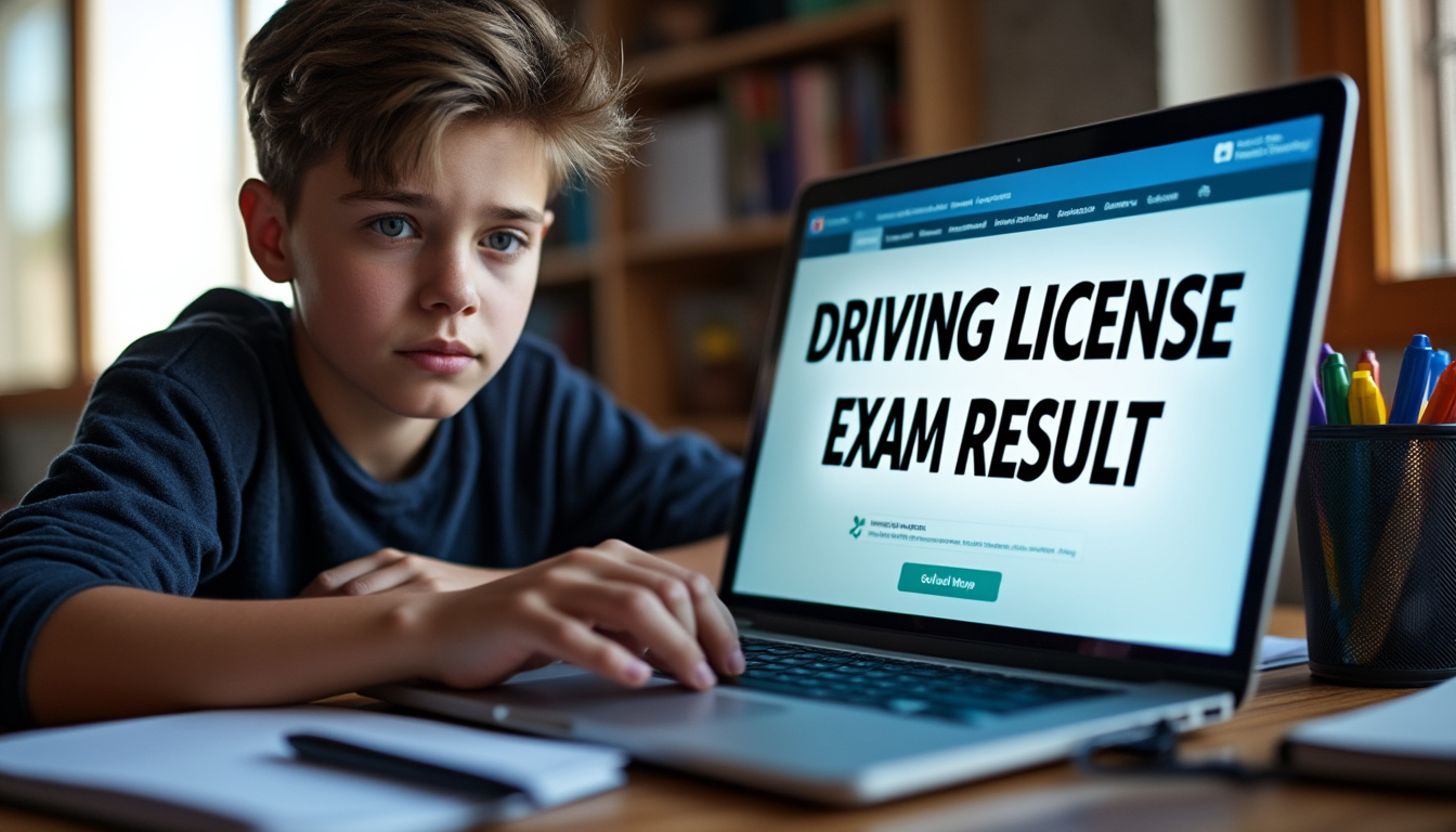découvrez comment consulter et obtenir facilement votre résultat du permis de conduire en ligne, avec des étapes simples et rapides pour suivre votre réussite.