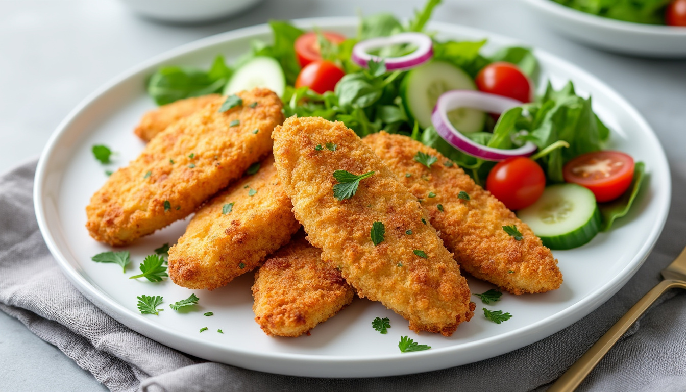 découvrez des idées de recettes simples et savoureuses à base d'aiguillettes de poulet pour des repas rapides et gourmands.