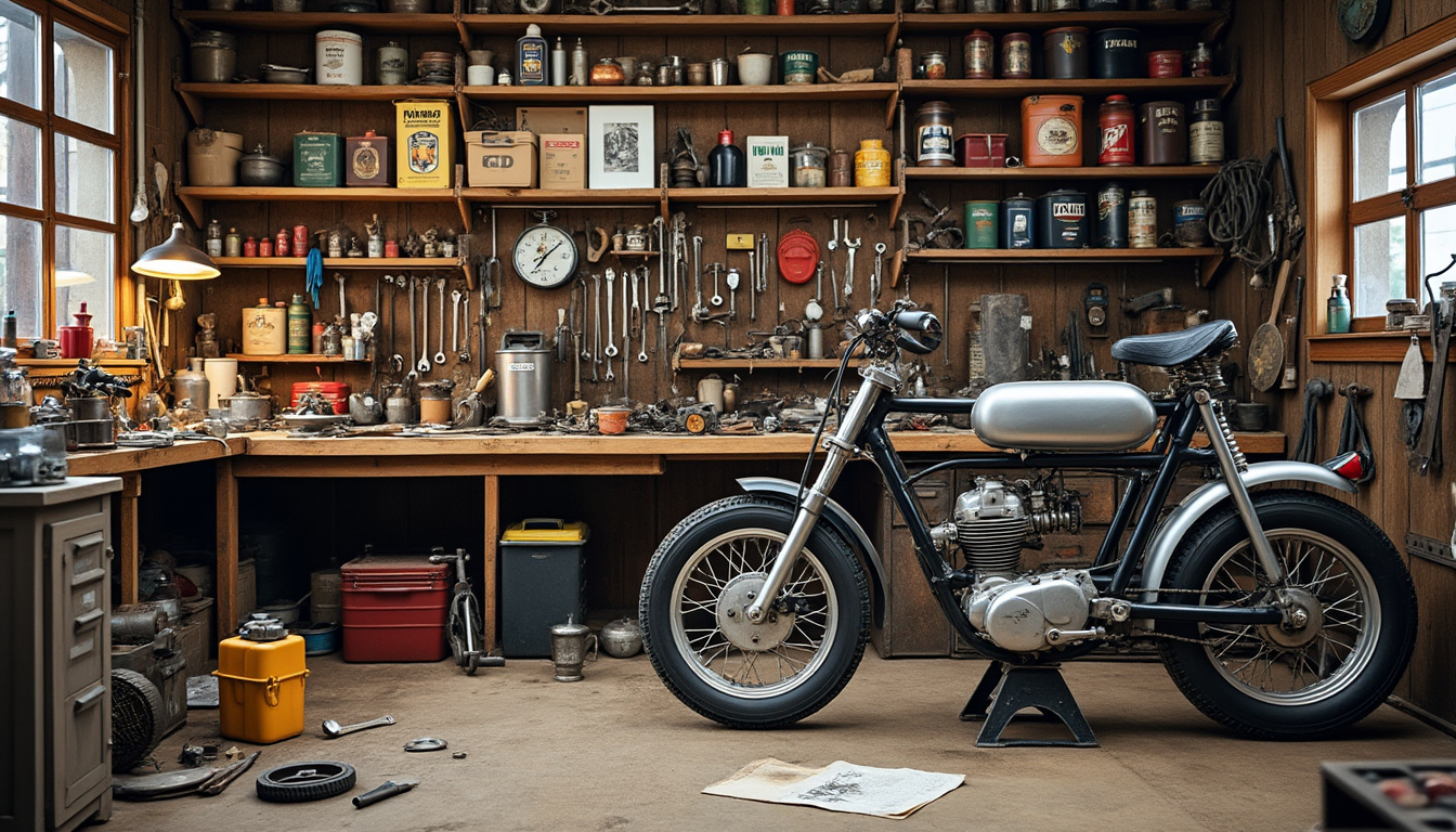 découvrez l'histoire fascinante et les techniques de restauration de la mythique mobylette, symbole intemporel de liberté et de nostalgie.