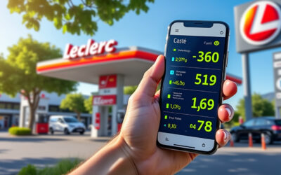 Suivre et comparer en direct le prix fuel leclerc